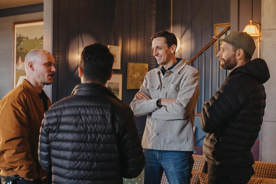 Mastermind Attendees Chatting