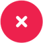 Red x